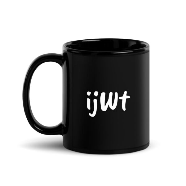 Black Glossy Mug - Image 2