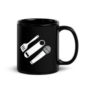 Black Glossy Mug