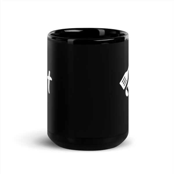 Black Glossy Mug - Image 11