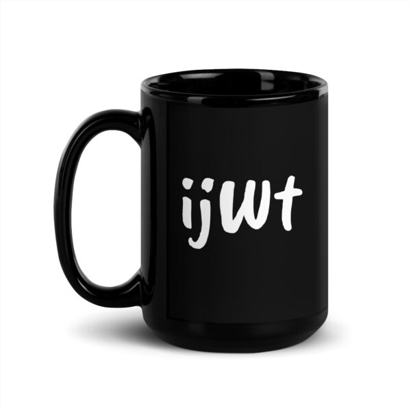 Black Glossy Mug - Image 10