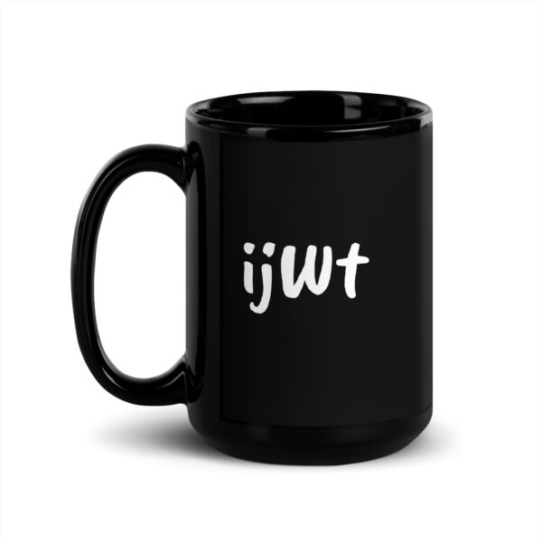 Black Glossy Mug - Image 13